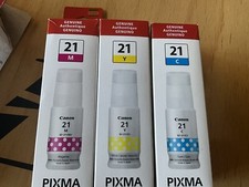 Canon Mega Tank Refills 21 Cyan, Magenta And Yellow 67ml