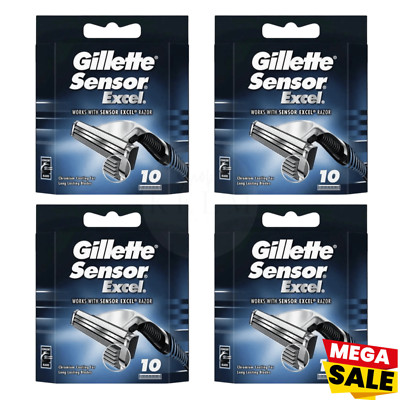 Gillette Sensor Excel   Männer Rasierklingen in 5 bis 100 Stück, Klingen