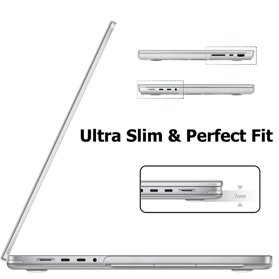 For MacBook Pro 14" Hard Case Keyboard/Screen Protector A2918 A2992 A2442 A2779 - Image 4 of 4