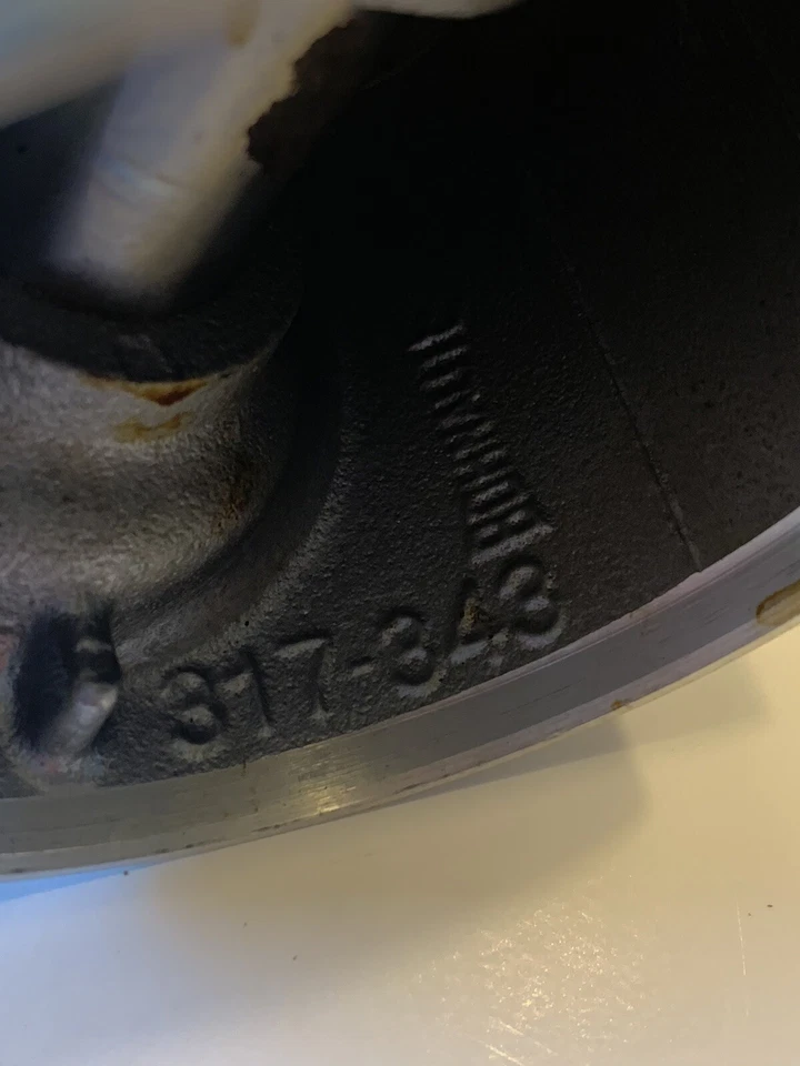 (2) Cabezas de pistón Harley Davidson 317-343 vintage como nuevas de 1940 modelo WL 45CI 20 más Foto 3 de 4