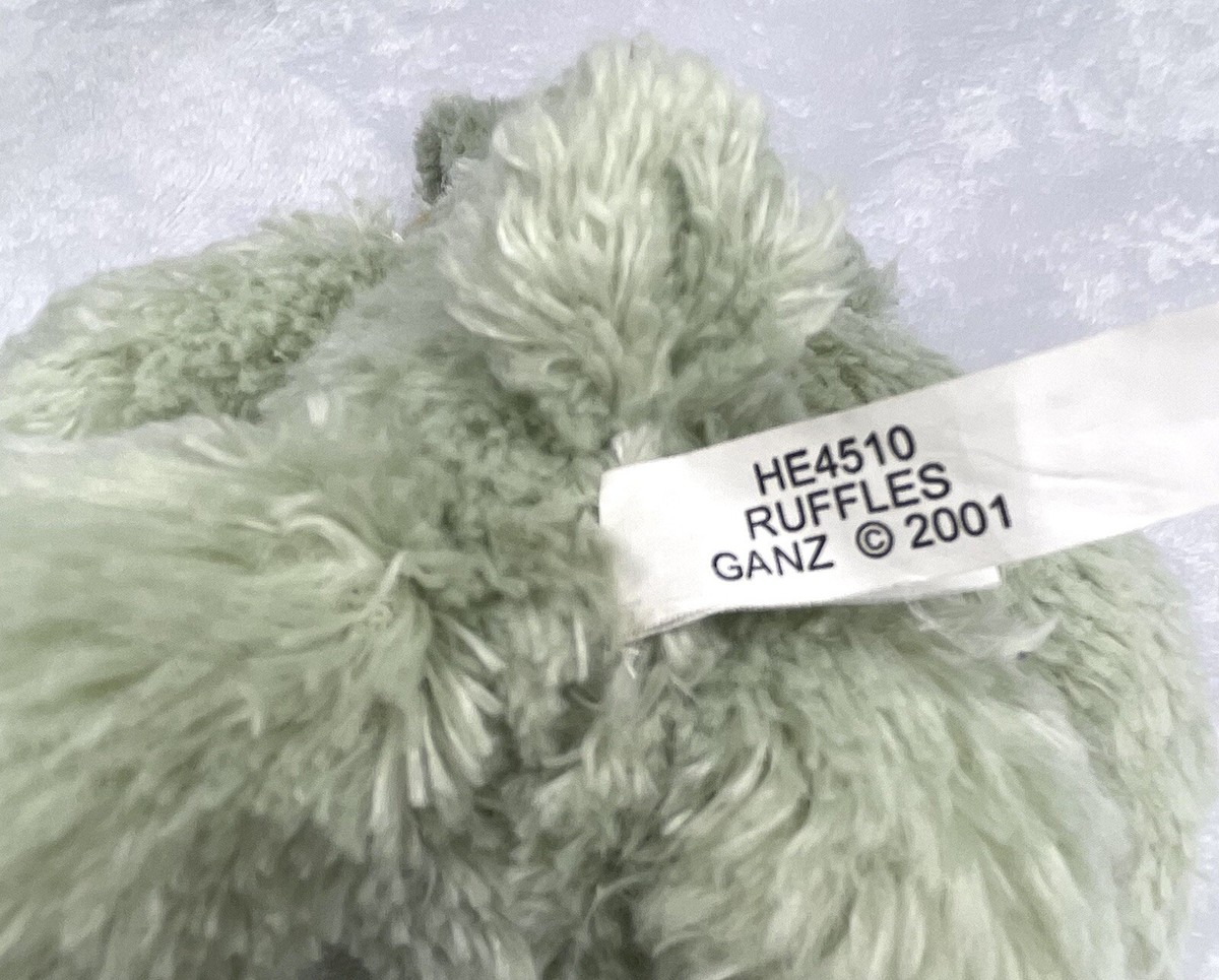 Original BashfulViolaBunny うさぎ Vintage UNBRANDED Blue Bunny Rabbit Satin Ears Lovey Stuffed