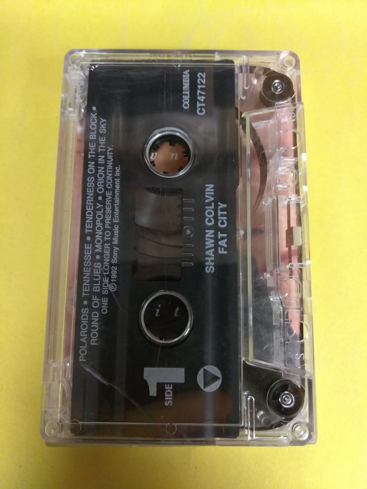 SHAWN COLVIN Fat City CT47122 Cassette Tape eBay