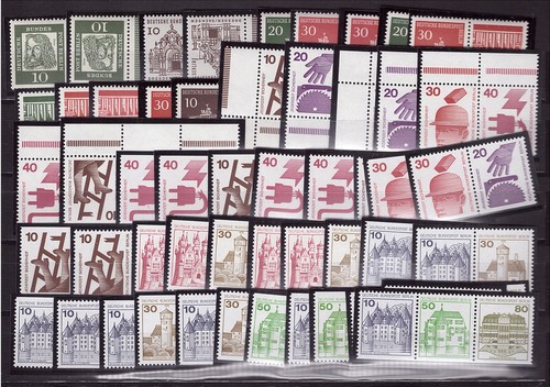 Sammlung Berlin Zusammendrucke K 3 W 82 Postfrisch 1962 1982 53 