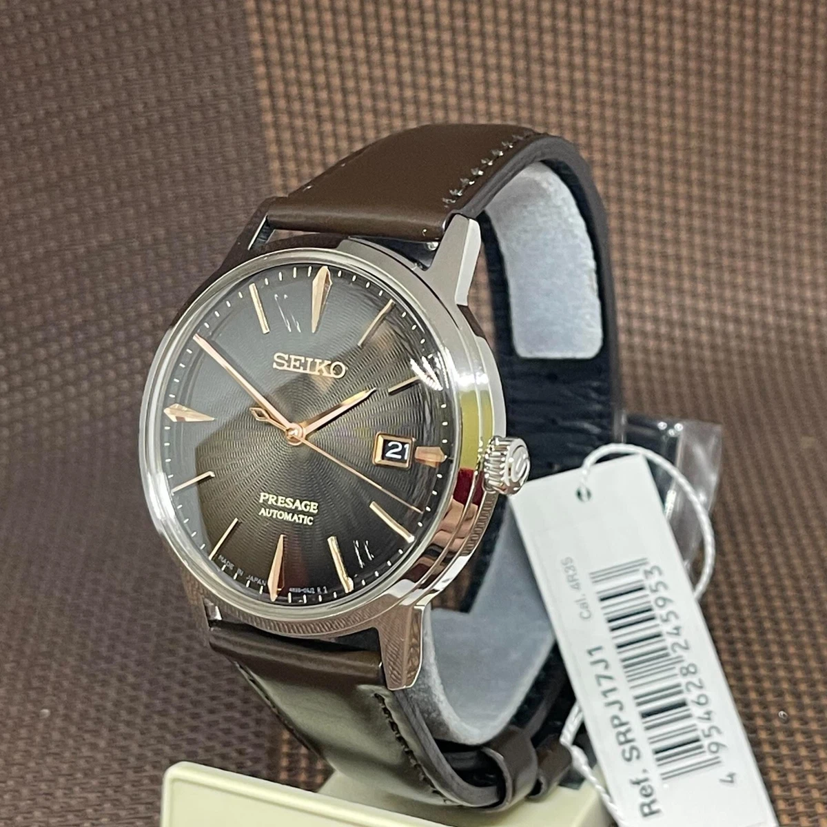 Seiko Presage SRPJ17J1 Cocktail Time The Irish Coffee Automatic