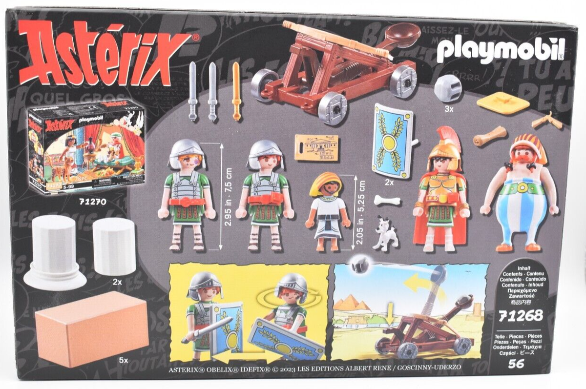 Playmobil Asterix Set 71268 Edifis and the Battle of the Palace 56