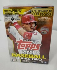 2020 TOPPS SERIES 2 BASEBALL TARGET RETAIL RELIC BLASTER BOX MEDALLION COIN CARD