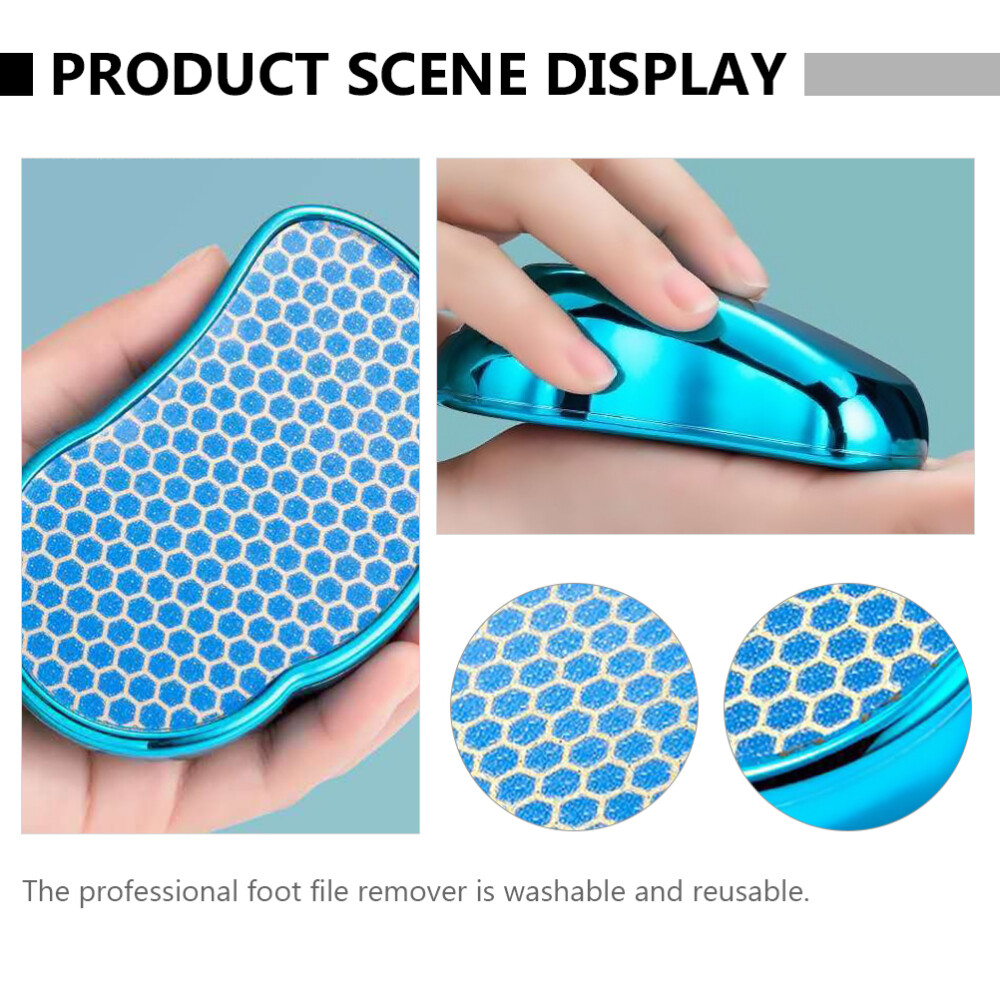 2 Pc Beautiful Foot Grinder Hard Dead Skin Callus Remover Clippers eBay