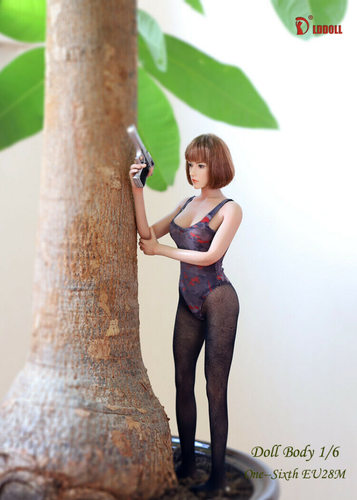 Figura de acción femenina suave LDDOLL Jenny-EU28M 1:6 12" dedo hueso cabeza corporal - Imagen 6 de 6