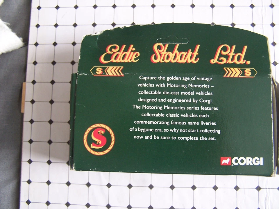 CORGI, FORD MODEL T, MOTORING MEMORIES, ЭДДИ СТОБАРТ, ОГРАНИЧЕННАЯ СЕРИЯ - Изображение 2 из 4