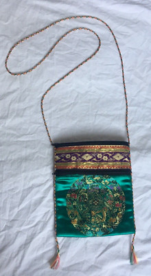 Boho Purse Crossbody Shoulder Bag Festival Hippie Gypsy Grunge Indi Artisan Tote
