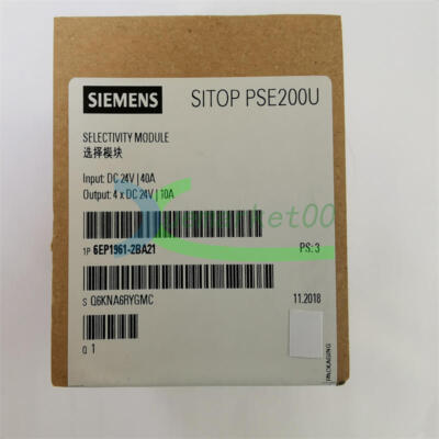 1PC New Siemens 6EP1961-2BA21 Selectivity Module 1P 6EP1961-2BA21