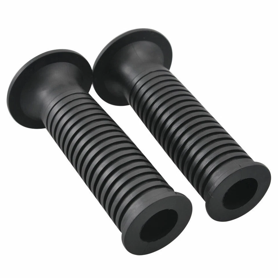 2X Motorcycle 7/8" 22mm Handlebars Hand Grips Gel For Cafe Racer Dirt Bike BMW - Image 4 of 4