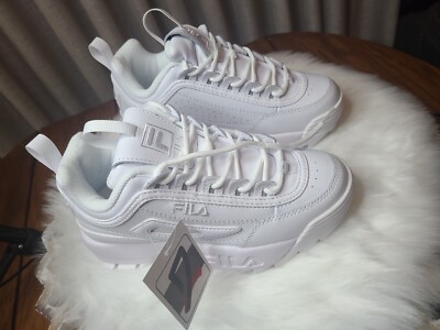 FILA All White Women's Size NWT
