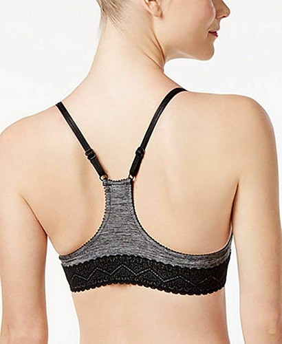 Sujetador Heidi by Heidi Klum Keyhole Racerback H212-141 Negro Gris 34C - Imagen 2 de 2