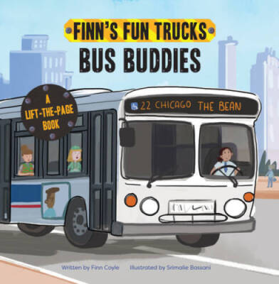 Bus Buddies: A Lift-the-Page Truck Book (Finns Fun Trucks) - Board book - GOOD