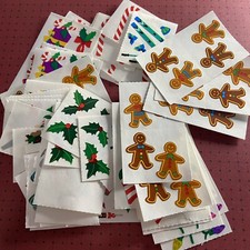 Vintage Christmas Mrs. Grossman s Sticker Lot