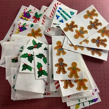 Vintage Christmas Mrs. Grossman’s Sticker Lot