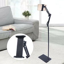 135cm 360  Rotation Phone Tablet Floor Stand Holder Adjustable Height Flexible