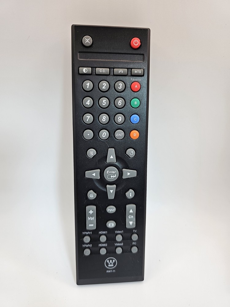 Westinghouse LED LCD HDTV Remote Control for LD-4695 UW-40T3PW UW-40TC1W UW-40T