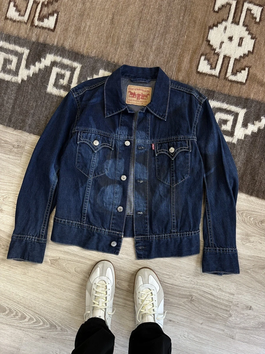 Levis denim hotsell jacket ebay