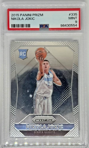 2015 Prizm NIKOLA JOKIC #335 RC Rookie - PSA 9