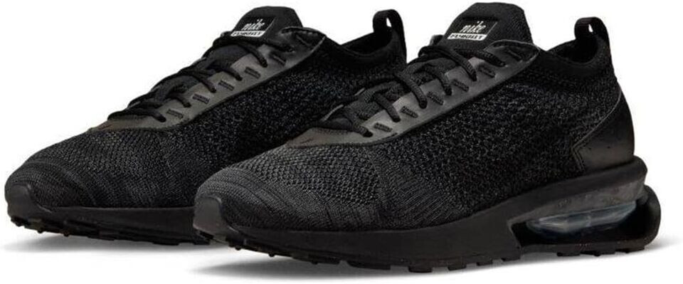 NEW Nike Air Max Flyknit Racer Anthracite Men's Shoes Black FD2764