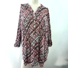 Ava & Grace Womens Blouse 2X Boho Fairy Coquette Whimsy Y2K Flirty Flow Top