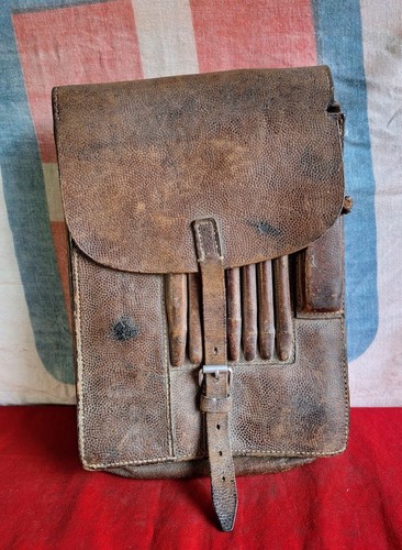 Militaria WW2 Porta Documenti Mappe 1937 Ufficiale WH Marchio Produttore e data - Picture 1 of 12
