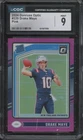 2024 Panini Donruss Optic Pink #229 Drake Maye RC Rookie Mint CGC 9
