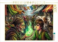 Calvendo Puzzle A Mysterious Trade Begins | 1000 Pieces, Finished Size 25.2 × 18