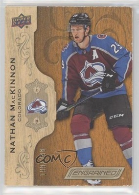 2018-19 Upper Deck Engrained 199/299 Nathan MacKinnon #17 2o7