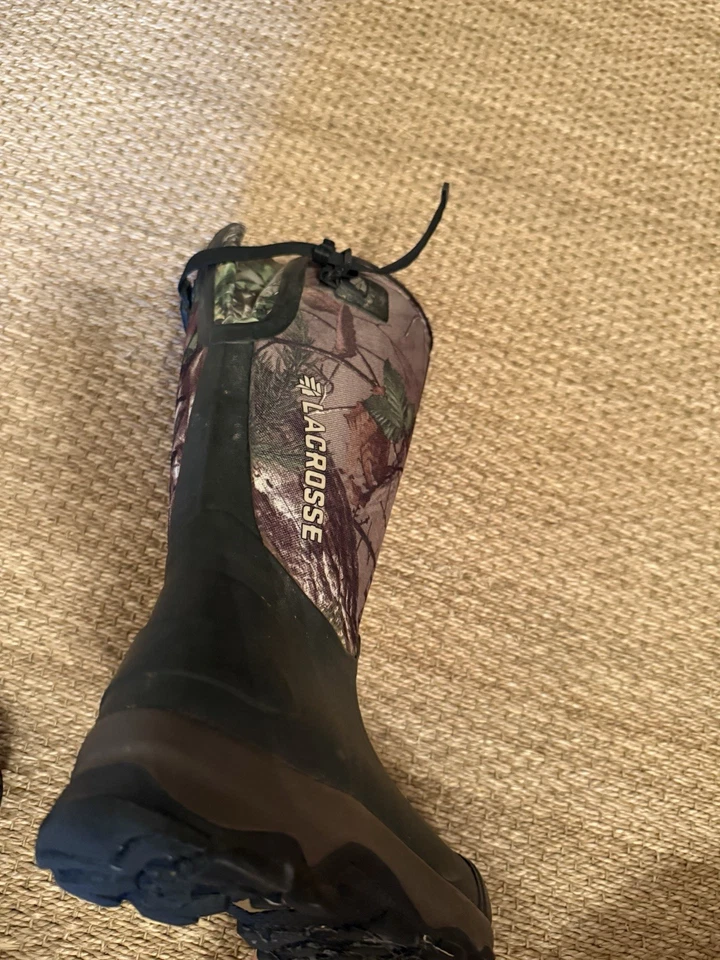 Botas de Caza Lacrosse Real Tree Camufladas a Prueba de Serpientes Para Hombre Talla 10 Foto 4 de 4