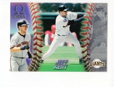 1998 Pacific Omega Jeff Kent (HOF) #213 SF Giants Free Shipping