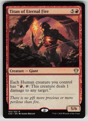 Titan of Eternal Fire Normal R Commander 2020 163 NM