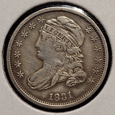1831 Capped Bust Dime in Extra Fine XF Condition