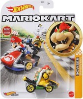 Hot Wheels Mario Kart Diecast Standard Kart Von Bowser 5 Cm MaßStab 1:64