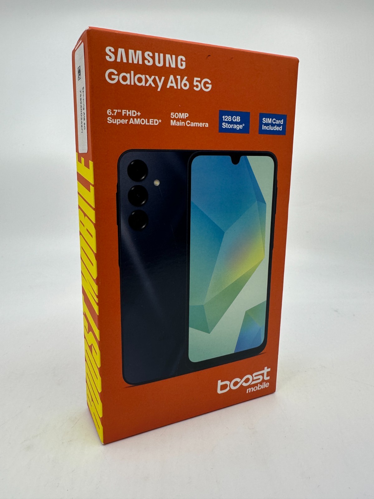 Samsung Galaxy A16 5G, 128GB Black - Boost Mobile Prepaid Sm