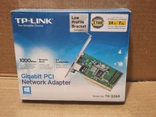 TP-LINK TG-3269 Gigabit PCI Network Adapter 10/100/1000Mbps Low Profile New