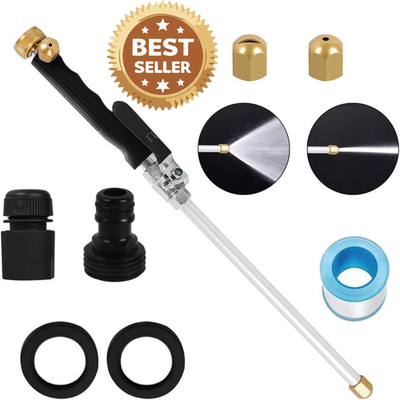 #ad Jet Nozzle Power Washer for Garden 2 in 1 Upgraded Pressure Tools with 2 Nozzle $19.88