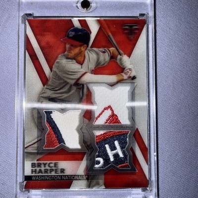 2015 Topps Triple Threads - Triple Thr3ds Bryce Harper #T3D-BH  (MEM) 1/25