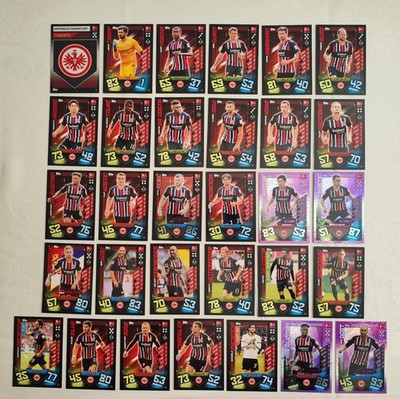 Match Attax Bundesliga 19/20 Eintracht Frankfurt Team Set 31 Karten 2019/2020