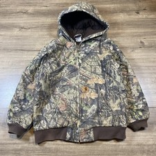 Carhartt Mossy Oak Outdoor Hunting Kids 14/16 Workwear Jacket