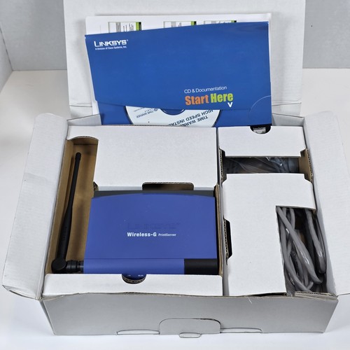 Linksys Wireless-G Print Server for USB 2.0 WPS54GU2 - Picture 6 of 7