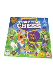 (..3)Story Time Chess Kids Board Game 2-in-1 Learn Chess Storybook Set Open Box