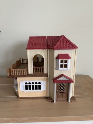 SYLVANIAN FAMILIES RED ROOF COUNTRY HOME BUILDING BUNDLE HOUSE UK