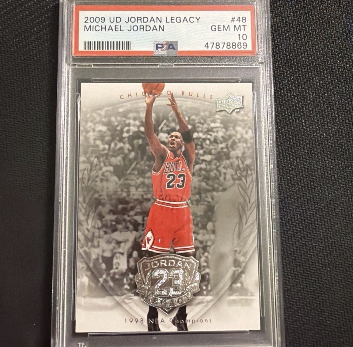 2009-10 Upper Deck Jordan Legacy - Michael Jordan #33 - PSA 10