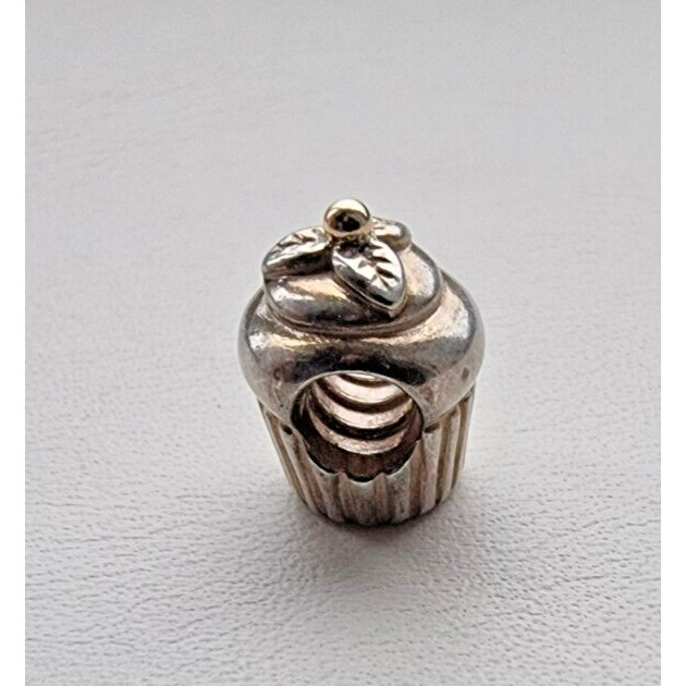 Charm Sterling Charm Cupcake Pandora Pandora Authentic Retired 925