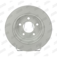 Jurid Bremsscheiben Hinten Ø290 Mm Voll Beschichtet FüR Chrysler Voyager IV