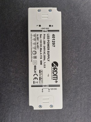 Arditi LED Netzgerät mit Konstantspannung12V-DC 50W 401297 