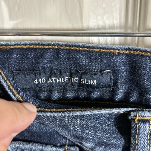Lucky Brand Jeans Men 32x34 410 Athletic Slim Blue Med Wash - Picture 5 of 10
